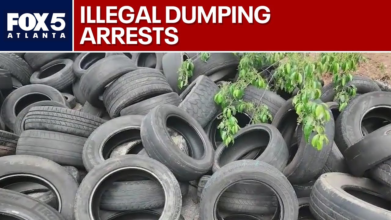 3 arrested for illegal tire dumping | FOX 5 News - YouTube