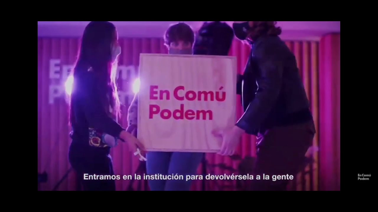 Tod@s a VOTAR y a CANTAR con El RAP de En Comú Podem 😉