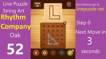 Line Puzzle String Art Walkthrough Solution Oak 52
