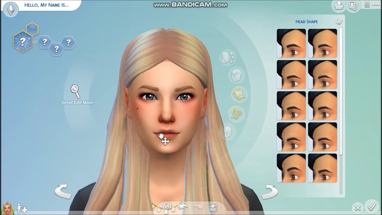 MAKE PRETTY GIRL CAS - THE SIMS 4
