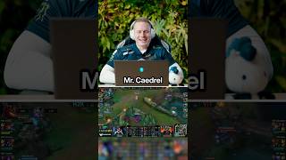 Hello Mr. Caedrel...