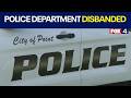 City of Point police department disbanded