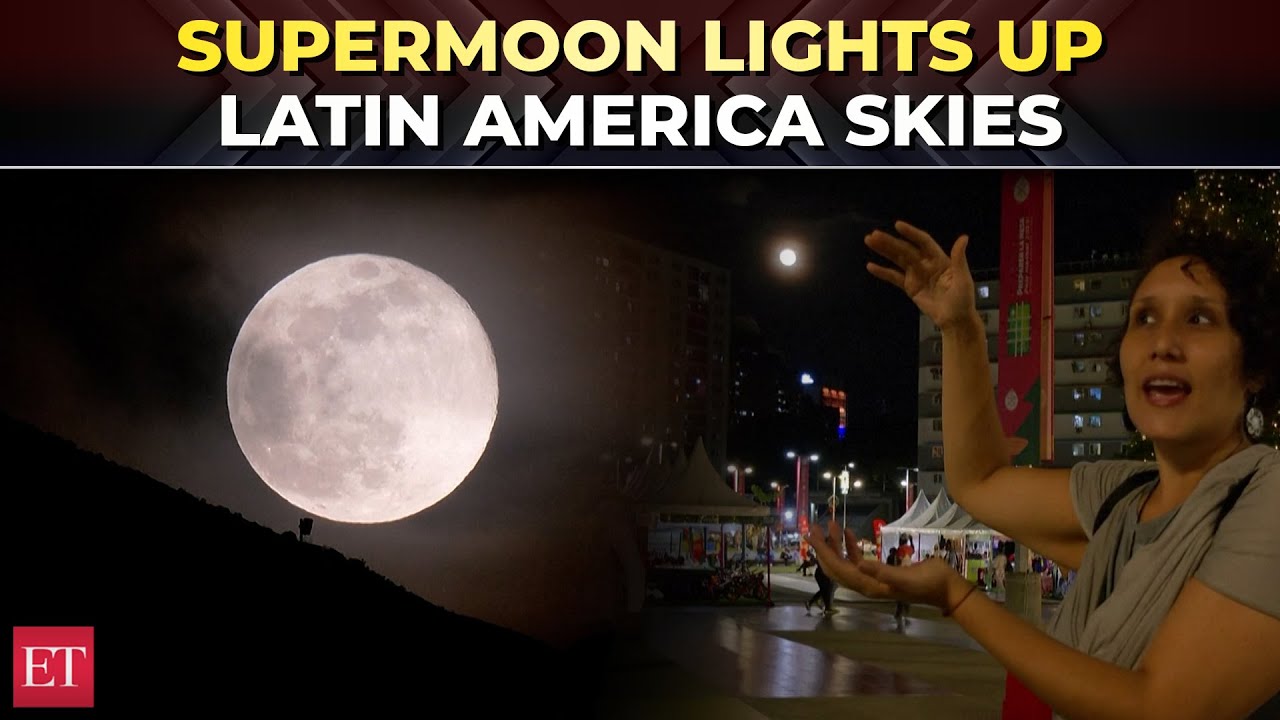 'Taurus gives us grounding...': Year's biggest supermoon lights up Latin America skies