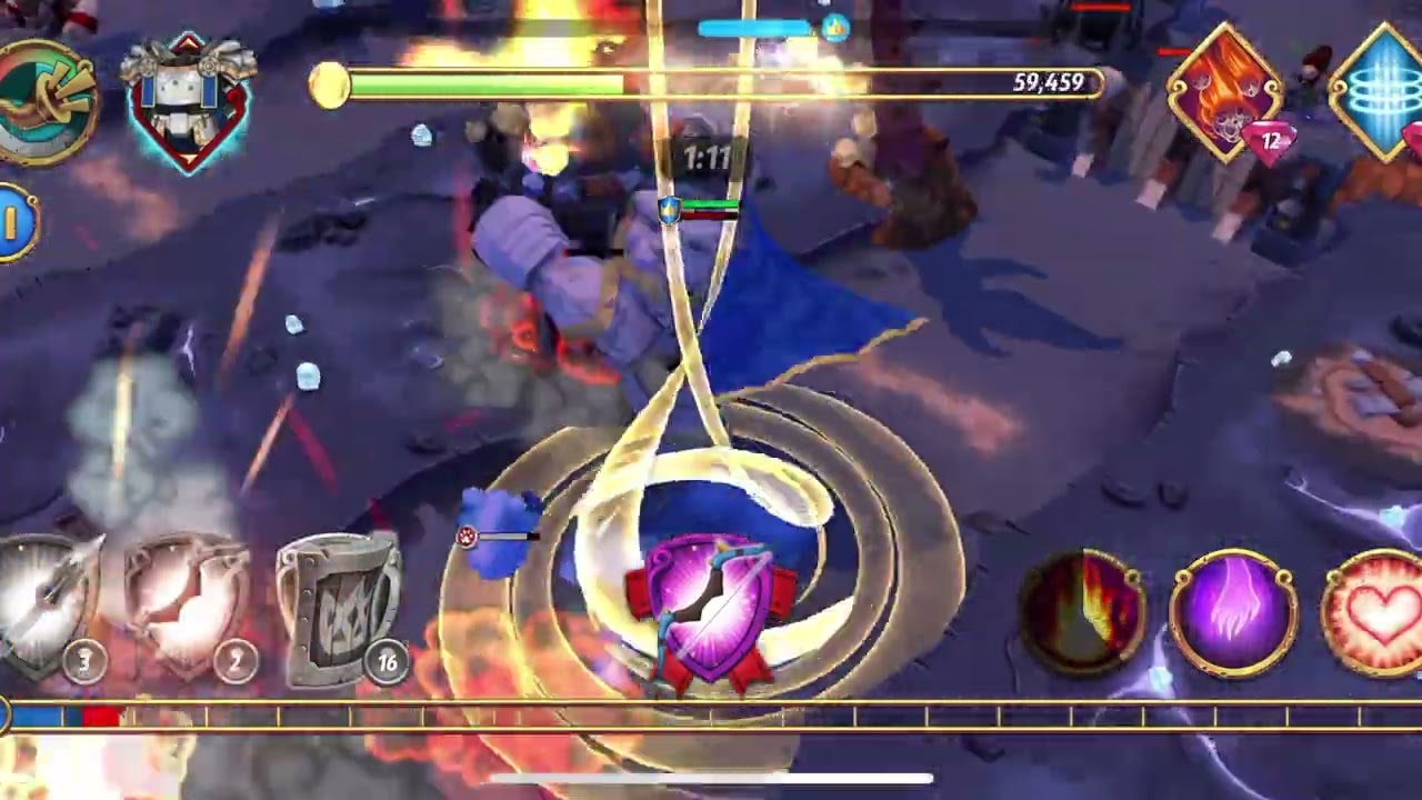 Royal Revolt II single battle 