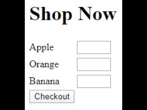 Tecq Mate | Shopping cart page with HTML & JavaScript