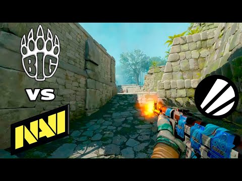 NAVI vs BIG - ХАЙЛАЙТЫ - IEM Dallas 2024 | CS2