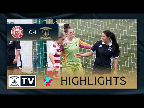 Highlights | Hamilton Accies 0-1 Falkirk FC Women | A late goal secures our first win away from home