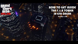 How To Enter The F.i.b Building In Gta Online