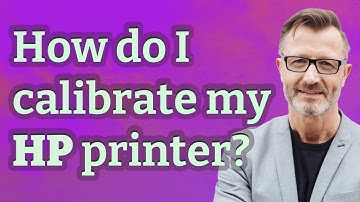 How do I calibrate my HP printer?