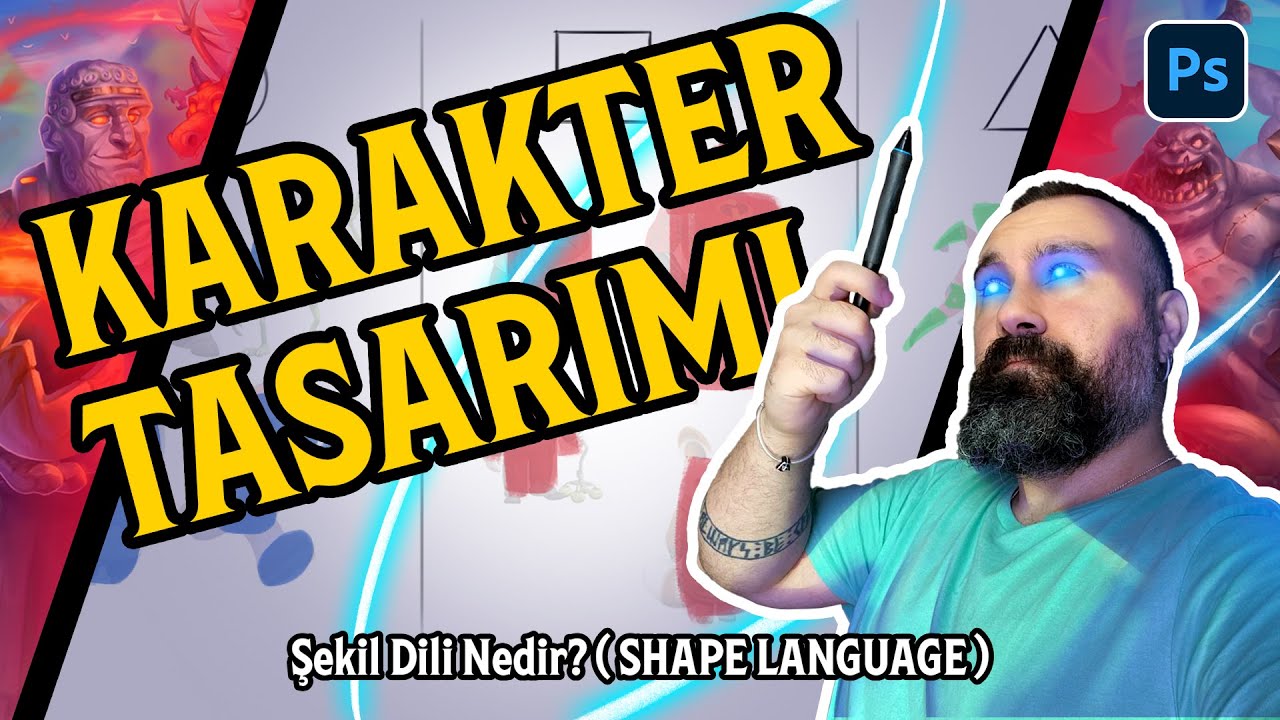 KARAKTER TASARIMI NEDİR? ŞEKİL DİLİNİN ÖNEMİ? Oyun ve Filmlerde Yaratılan Karakterler İçin İlk Adım!
