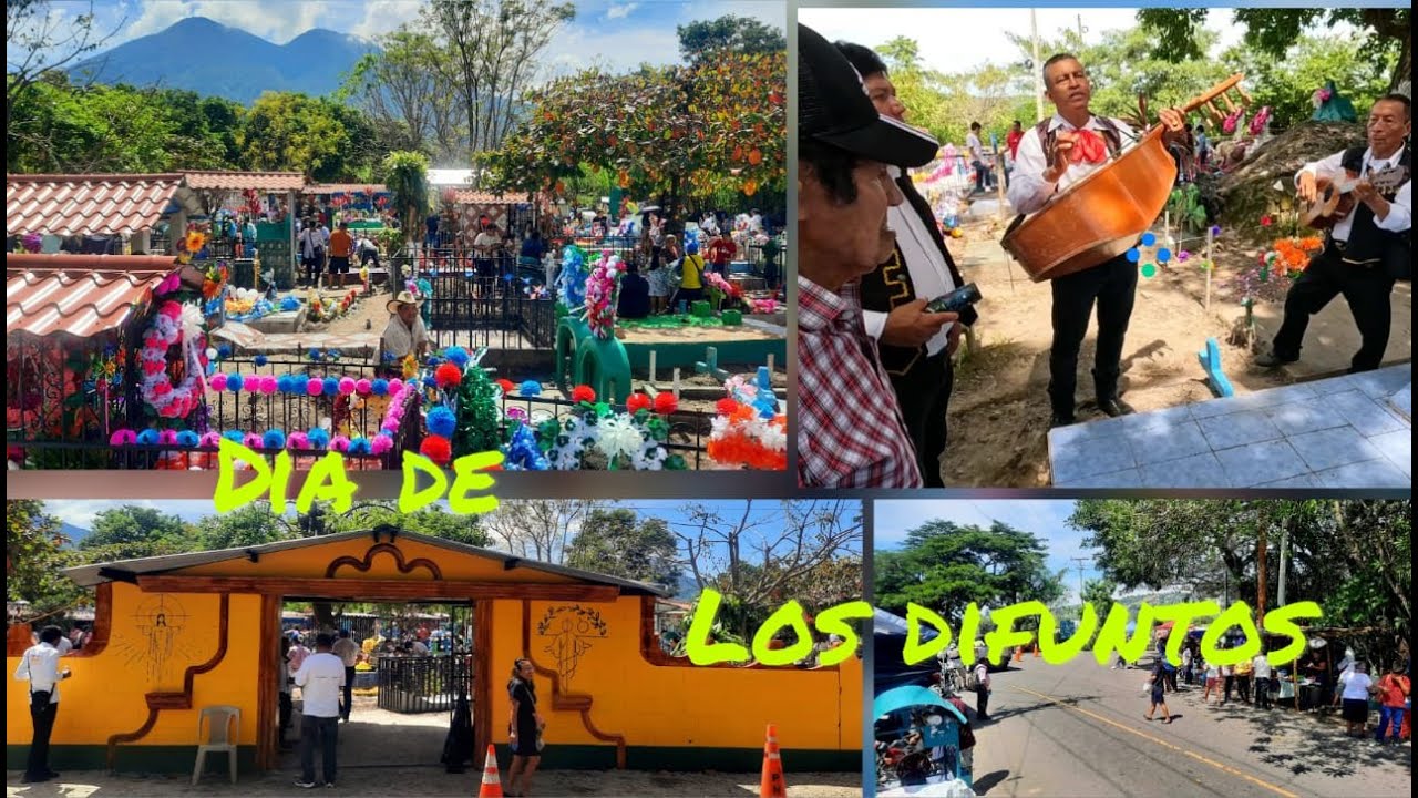 Dia de los Difuntos, Cementerio de Verapaz, San Vicente, El Salvador