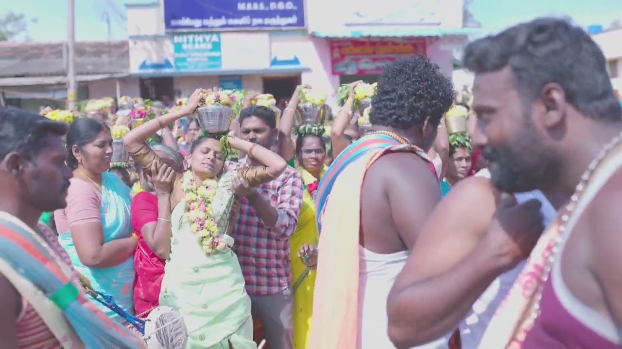 சேலம் சீலநாயக்கன்பட்டி மாரியம்மன் கோவில் பண்டிகை பால்குடம் எடுக்கும் விழா#salem #tamil #village