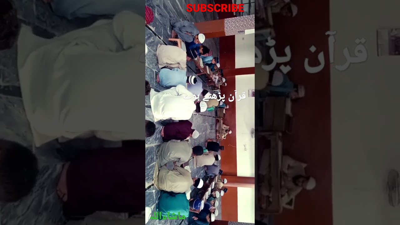 beautiful scene in maddrassa 