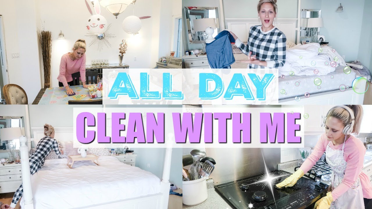 **NEW** 2020 ALL DAY CLEAN WITH ME // CLEANING MOTIVATION // AMANDA’S ...