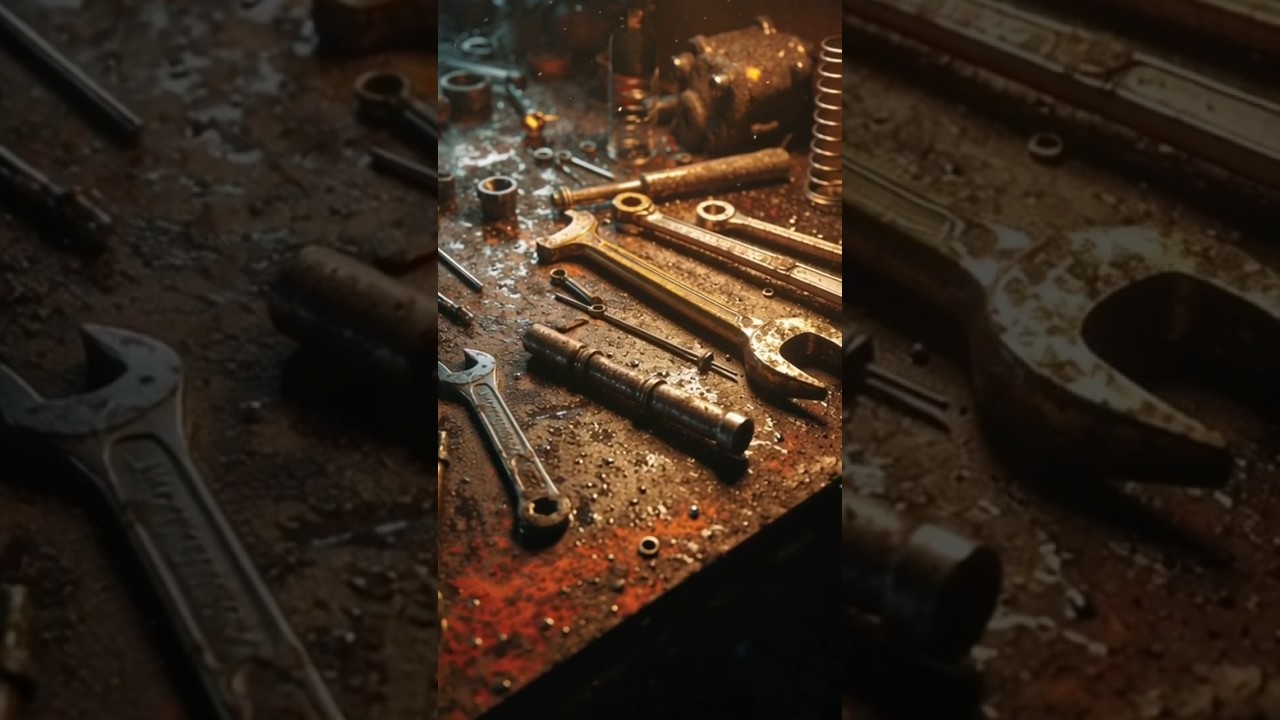 The Cursed Tool Room😨#HauntedWorkshop #HorrorStory #GhostTales #ScaryShortStory #ParanormalActivity
