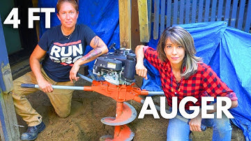 How To Use a Two Man Auger | Step by Step