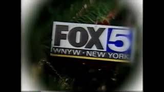 WNYW Fox 5 New York Holiday Station ID 1998