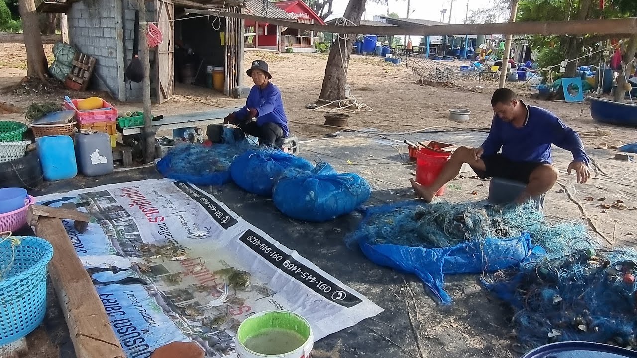 อวนปูม้า หาดสุชาดา ระยอง