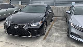 2019 Lexus ES350 F-Sport VS  2019 Honda Accord Touring