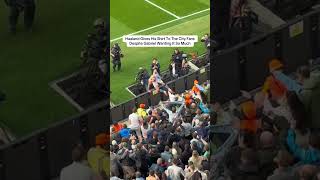 Thumbnail for HAALAND Gives His Shirt To The City Fans 🩵 #shorts