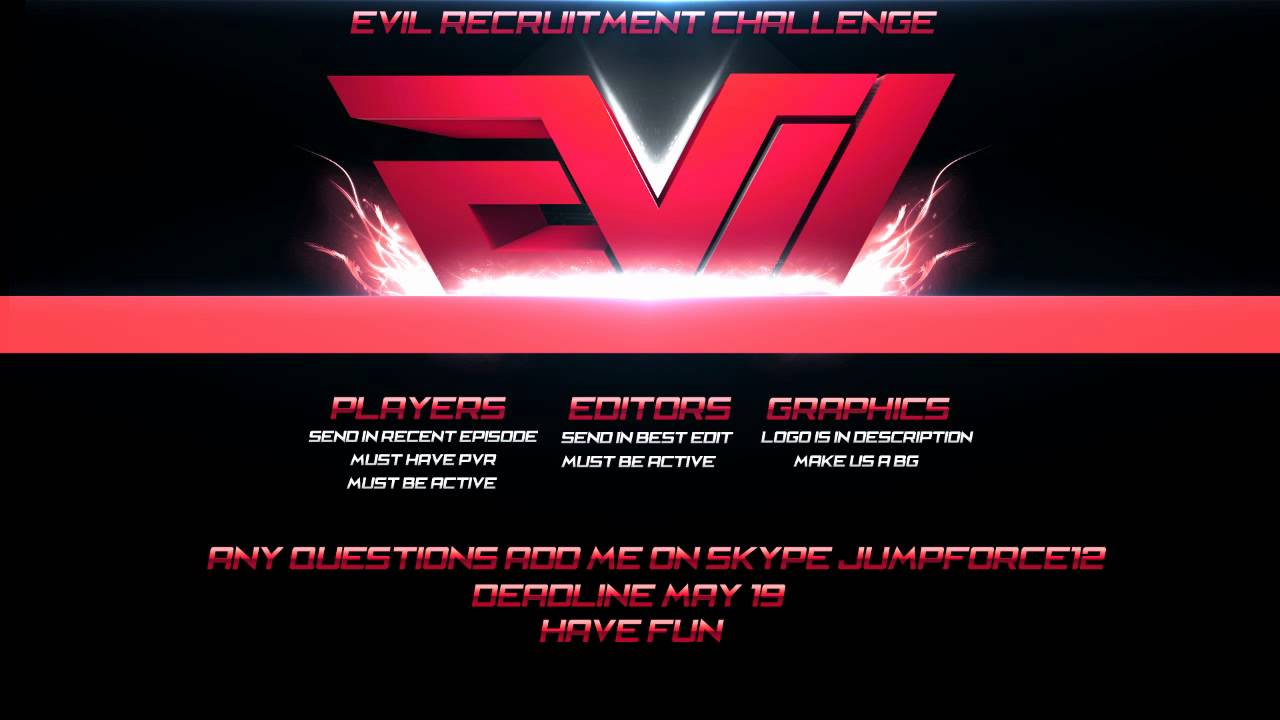 Evil Recruitment Challenge!