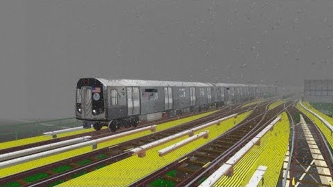 [OBND] openBVE RP Multiplayer Metro Subway Simulator: F to 179 with inclement weather