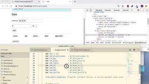 ASP .NET Core 2.2: Shopping cart part6