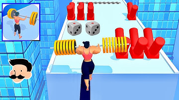 Max Levels in - Weight Runner 3D 🙀🤭Gameplay New Update New Levels - Android, iOS 🤗👱‍♀️