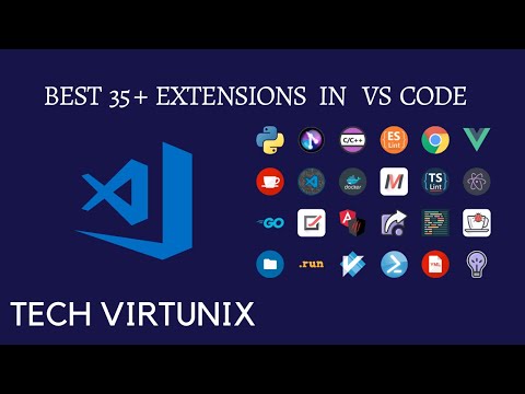 Top 30+ VS Code #Extensions for #themes #web_development #flutter  #python #java #c++ or many more.
