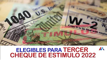 ¿Cómo puedo saber si soy elegible para el tercer cheque de estimulo?