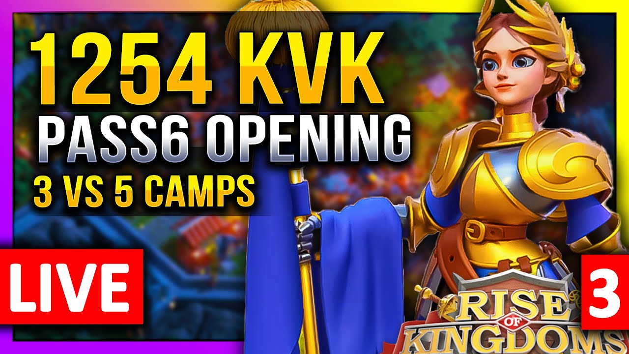 1254 KVK: Pass6 Opening 🔥 LIVE! 🔴 
