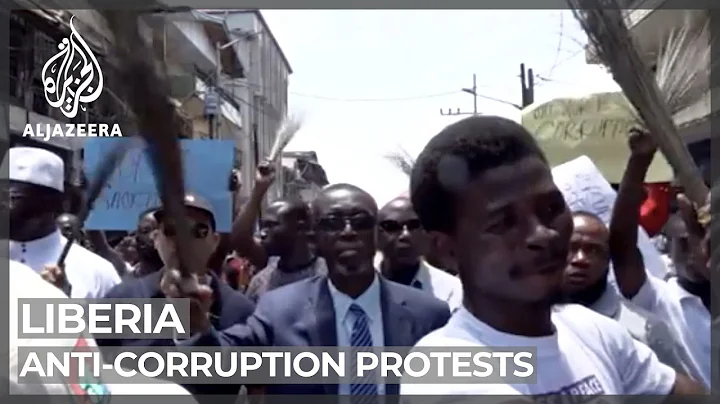 Hundreds protest in Liberia against government cor...