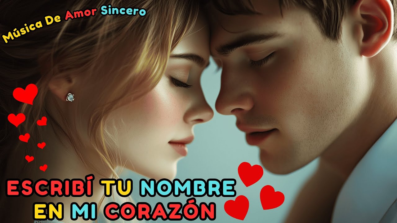 Escribí Tu Nombre En Mi Corazón - La Canción Más Hermosa Para Dedicar A Tu Pareja 🎵🔥💖