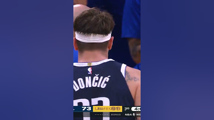 LeBron's reaction to Luka pass 😁