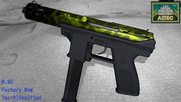 Tec 9  Ossified Wear/Float