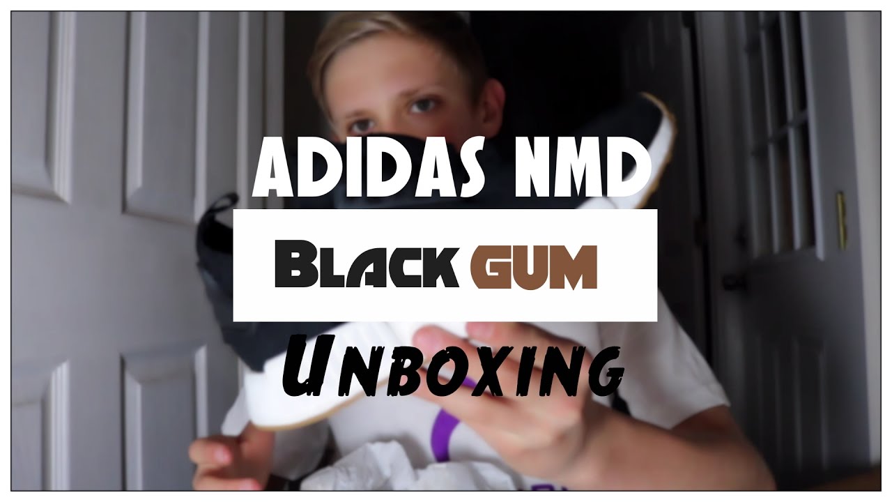 BLACK/GUM NMD UNBOXING & ON FEET REVIEW