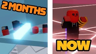 Skill progression in Tower of Hell *2 MONTHS LATER!*| ROBLOX