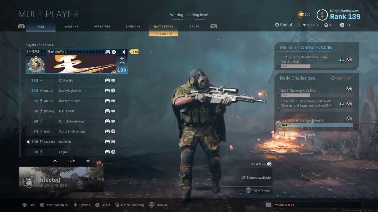 Modern Warfare giant infected