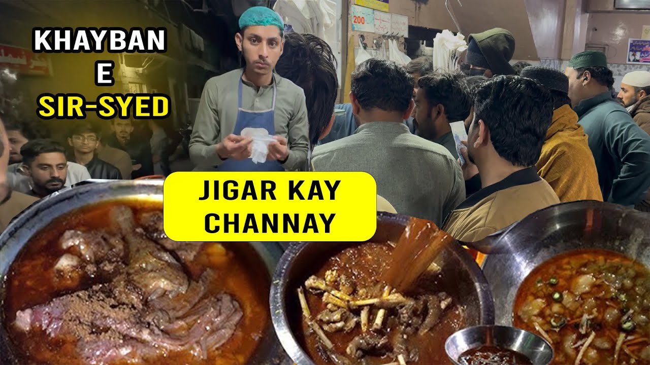 Sehri On Extreme Delicious Piont Jigar De Chanay, Paye & Beef Nihari In Street Food Rawalpindi