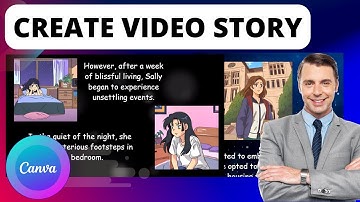 How To Create Video Story Using Canva And AI | Step-by-Step Guide