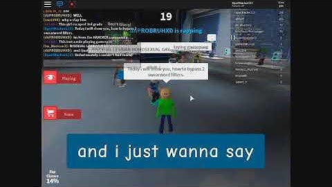How to Bypass Roblox Chat Filter !!! (2018) [Part 2]