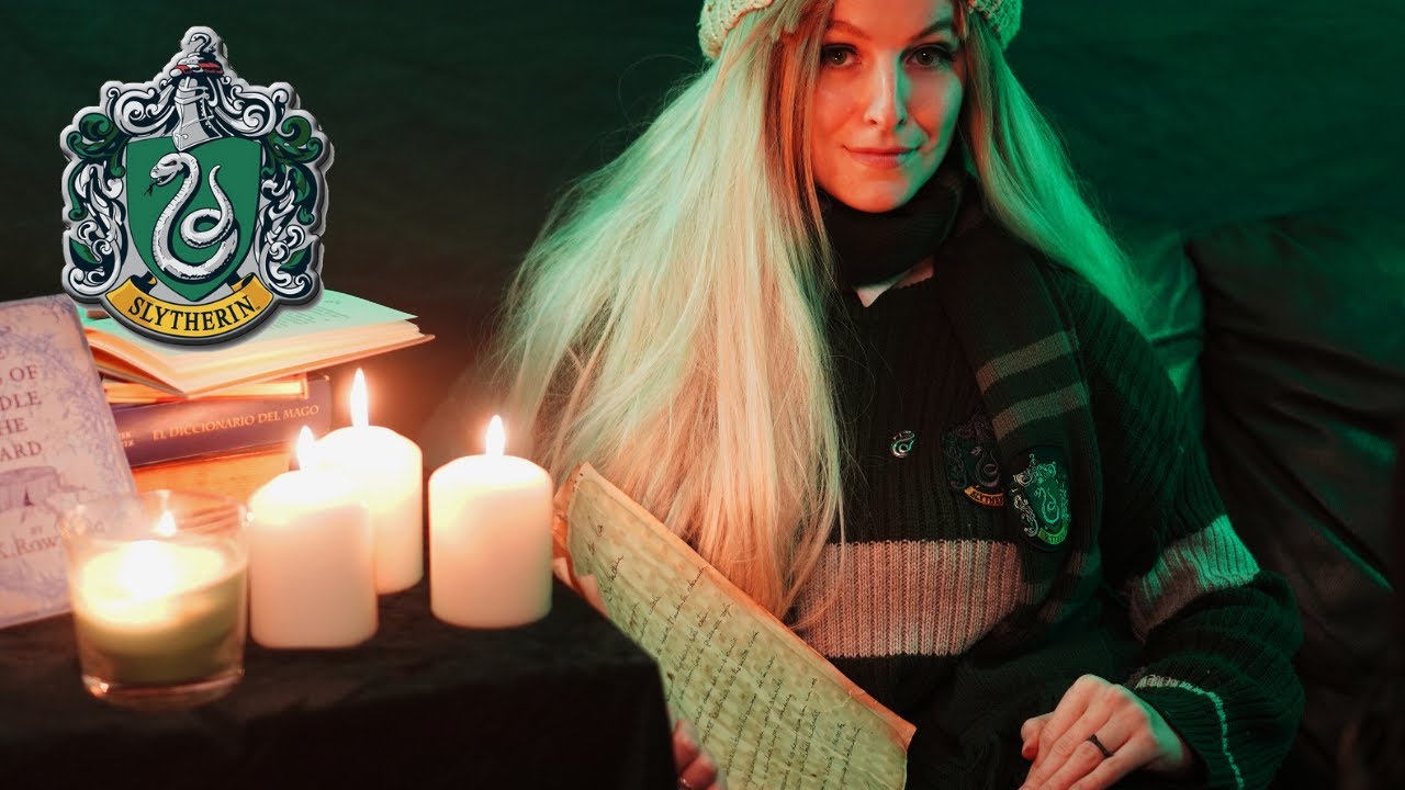 ASMR BIENVENIDO A SLYTHERIN Roleplay Harry Potter HOGWARTS
