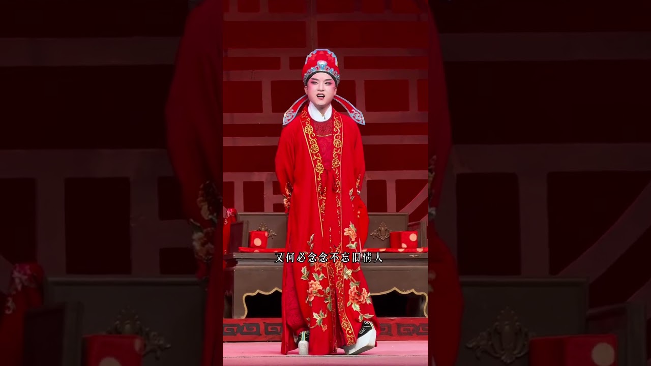 河南豫剧院二团泪洒相思地只见她花容月貌娇娇滴滴恰似嫦娥离寒宫王馨帅 饰 张青云泪洒相思地 王馨帅