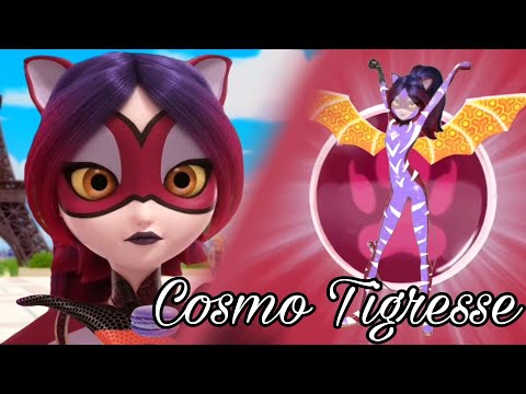 Cosmo Tigresse transformation (Tigresse with space power ) Ladybug and Chat Noir season 5 FANMADE