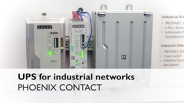 Intelligent UPS with QUINT-DC-UPS