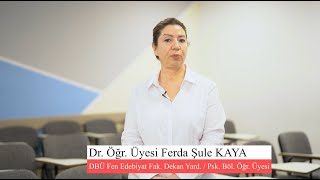 Dr. Öğr. Üyesi Ferda Şule Kaya - Dbü Fen Edebiyat Fak. Dekan Yardımcısı