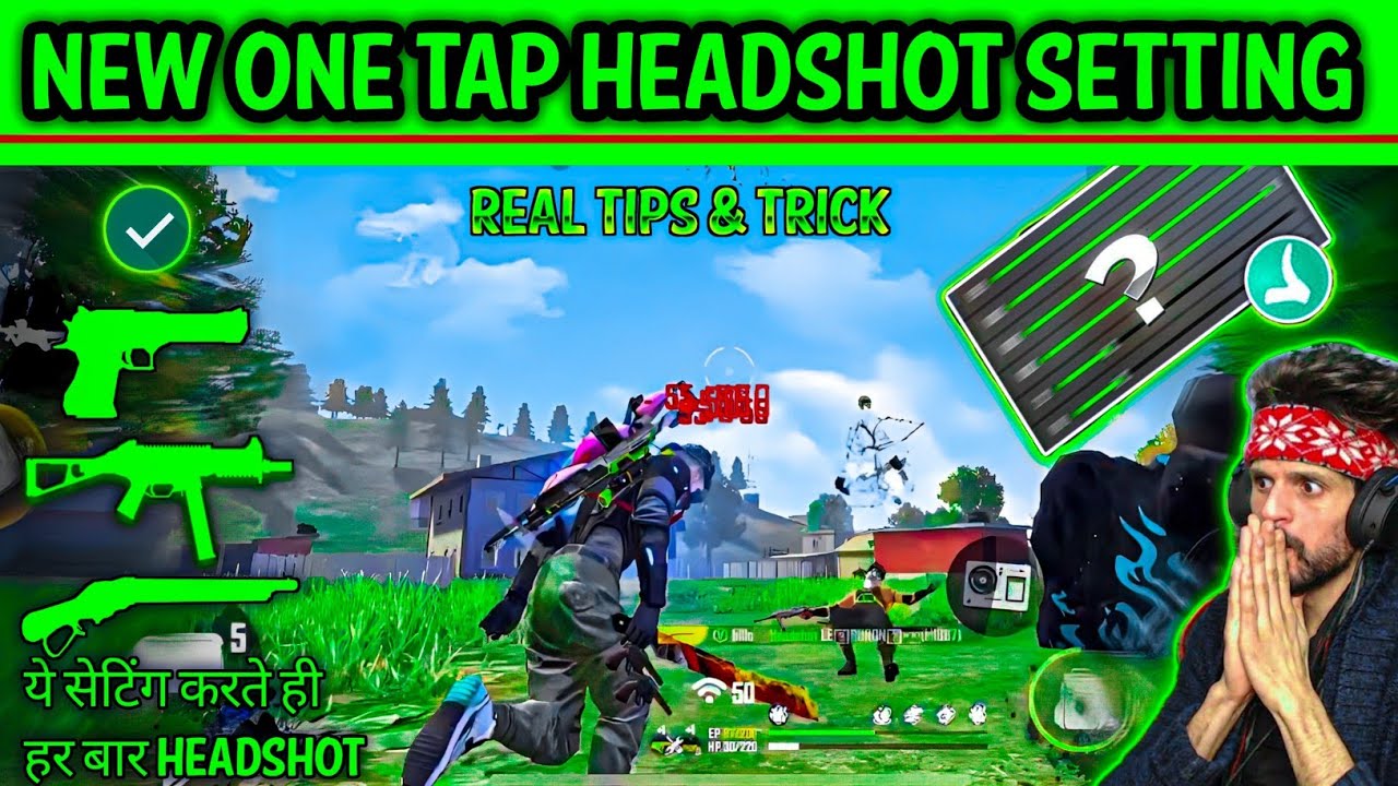 After New Update Auto Headshot Sensitivity Setting For Free Fire 2024