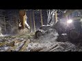 Ponsse Ergo 8w harvester, harvestor - winter night 2023