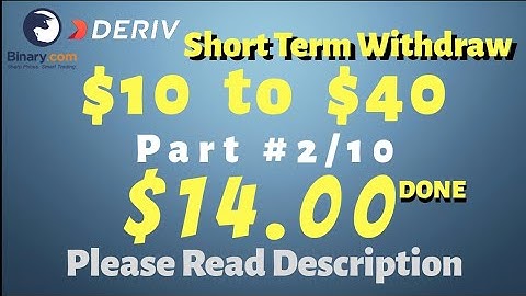 Part#2/10 $14.00 Done $10 to $40 free bot binary.com deriv profit consistent digit differ