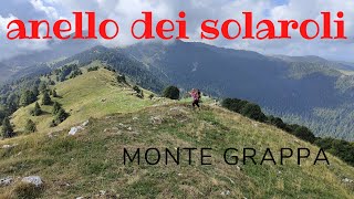 monte grappa, anello val delle mure, creste solaroli e malghe